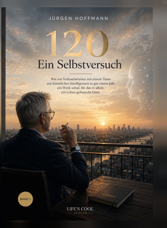 Buchcover „120 – Ein Selbstversuch“ von Jürgen Hoffmann